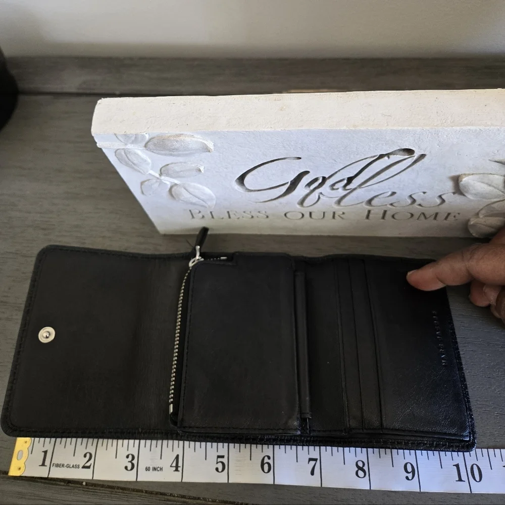 Marc Jacobs Black Leather Wallet/Card Case